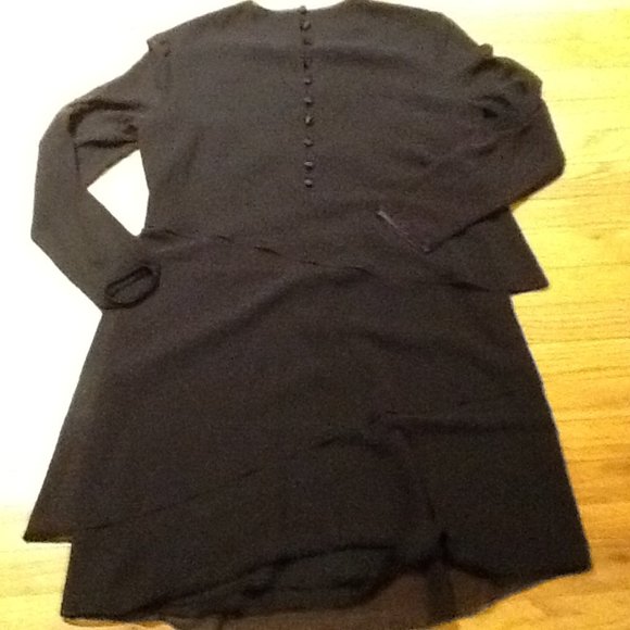 Jones New York Dress Deep Plus Chiffon Tiered Dres - Picture 3 of 7